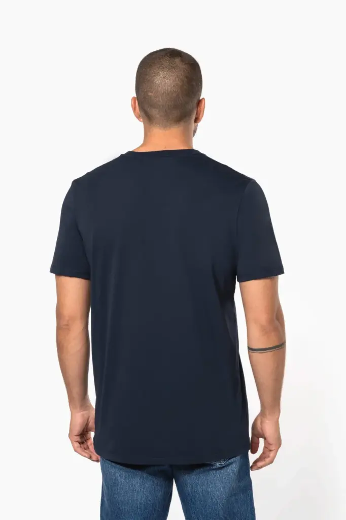 K3036-18_2025 - Hidalgo-werbeartikel T-shirt ronde hals met korte mouwen uniseks — productfoto 6