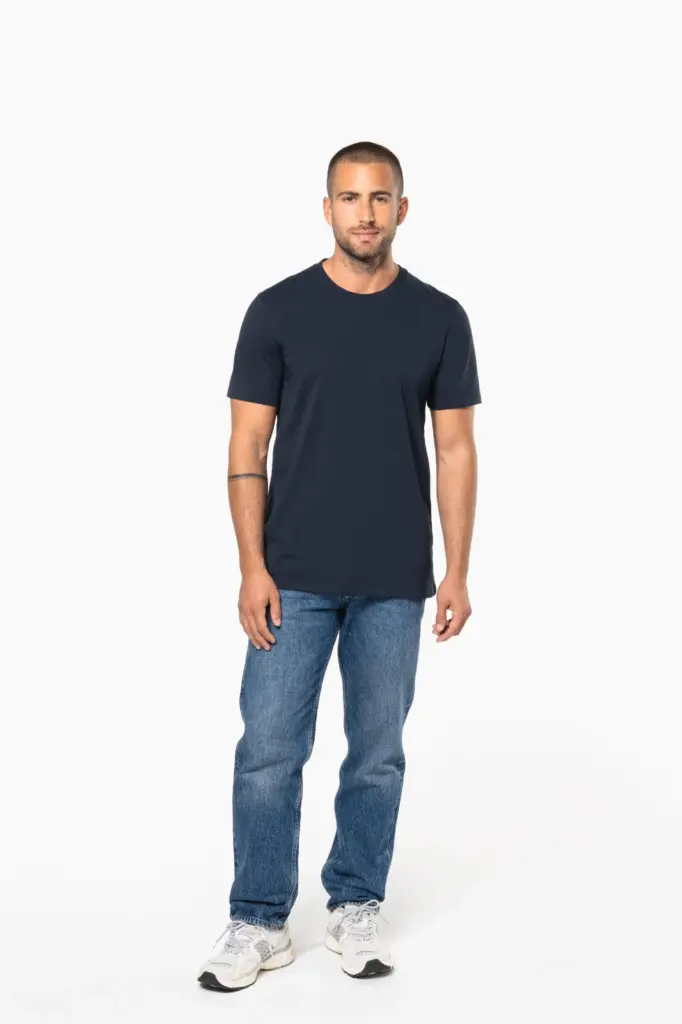 K3036-14_2025 - Hidalgo-werbeartikel T-shirt ronde hals met korte mouwen uniseks — productfoto 10