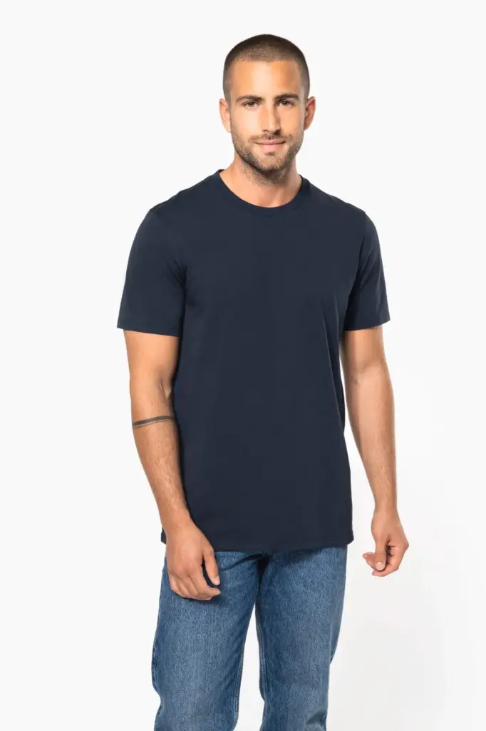 K3036-16_2025 - Hidalgo-werbeartikel T-shirt ronde hals met korte mouwen uniseks — productfoto 11