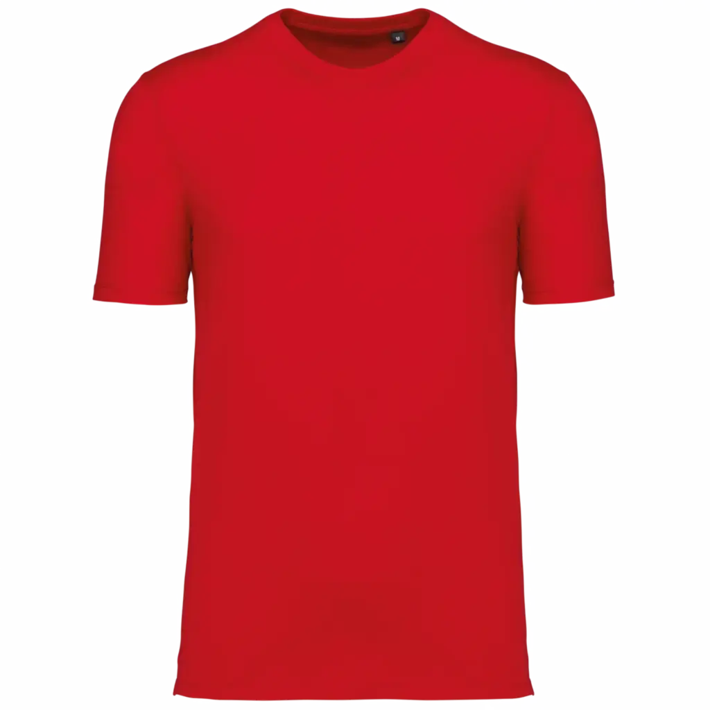 PS_K3036_RED - Hidalgo-werbeartikel T-shirt ronde hals met korte mouwen uniseks — productfoto 25