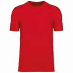 PS_K3036_RED - Hidalgo-werbeartikel T-shirt ronde hals met korte mouwen uniseks — productfoto 25