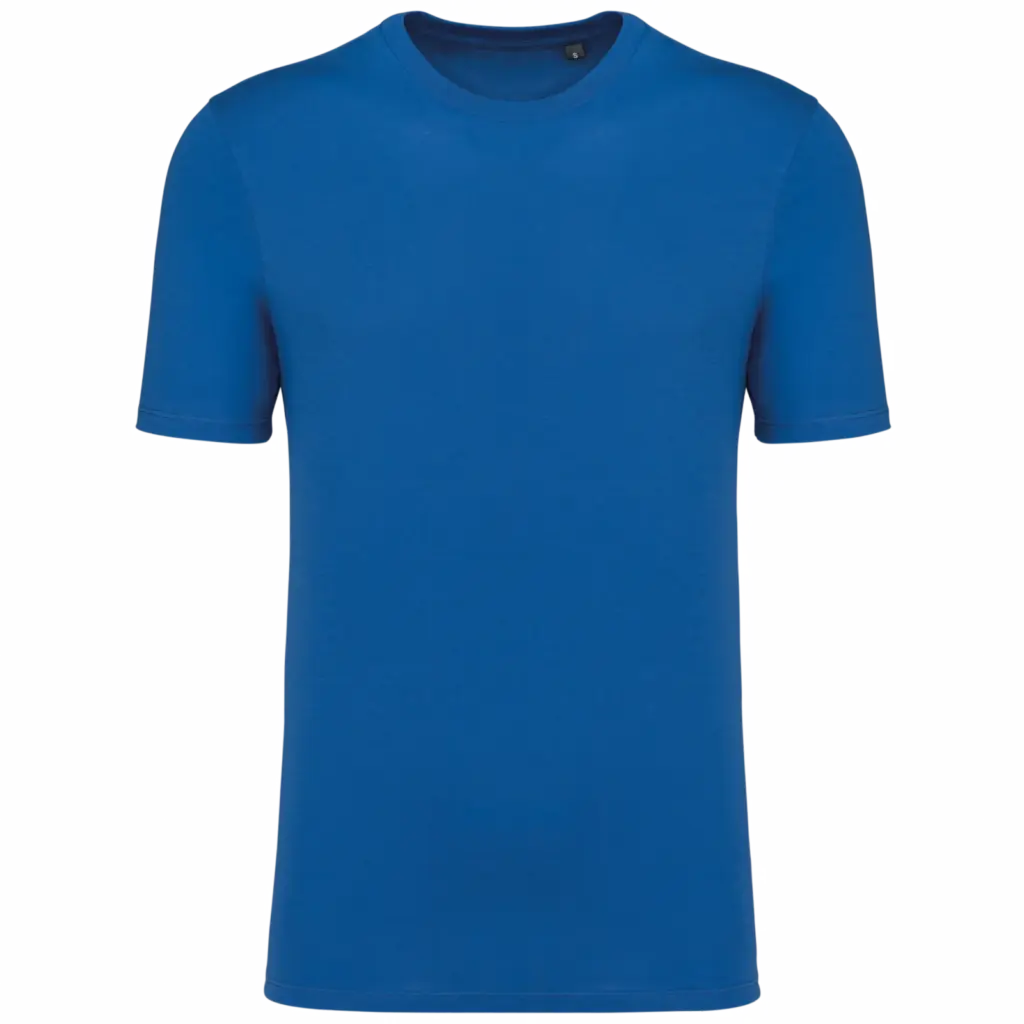 PS_K3036_LIGHTROYALBLUE - Hidalgo-werbeartikel T-shirt ronde hals met korte mouwen uniseks, light royal blue — productfoto 16