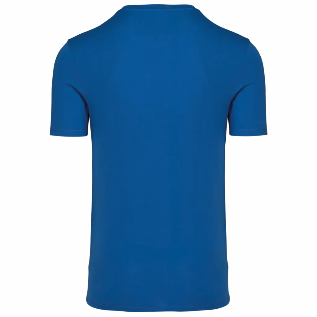 PS_K3036-B_LIGHTROYALBLUE - Hidalgo-werbeartikel T-shirt ronde hals met korte mouwen uniseks, light royal blue — productfoto 17