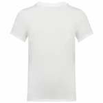 T-shirt ronde hals kinderen, white — productfoto 25