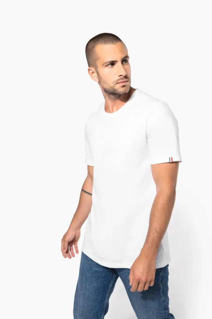 Biologisch heren T-shirt "Origine France Garantie" — productfoto 5