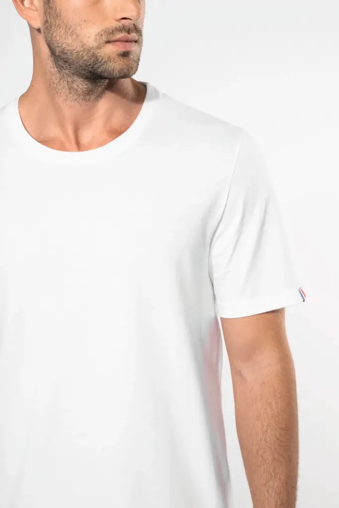 Biologisch heren T-shirt "Origine France Garantie" — productfoto 8