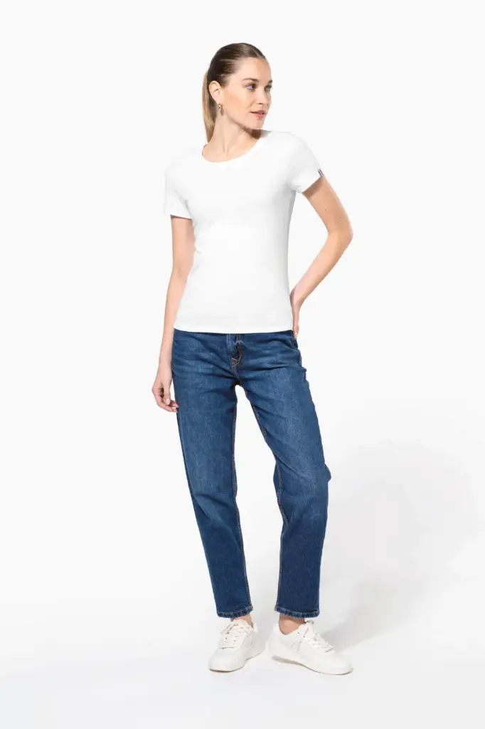 Women's organic T-shirt "Origine France Garantie" — productfoto 3