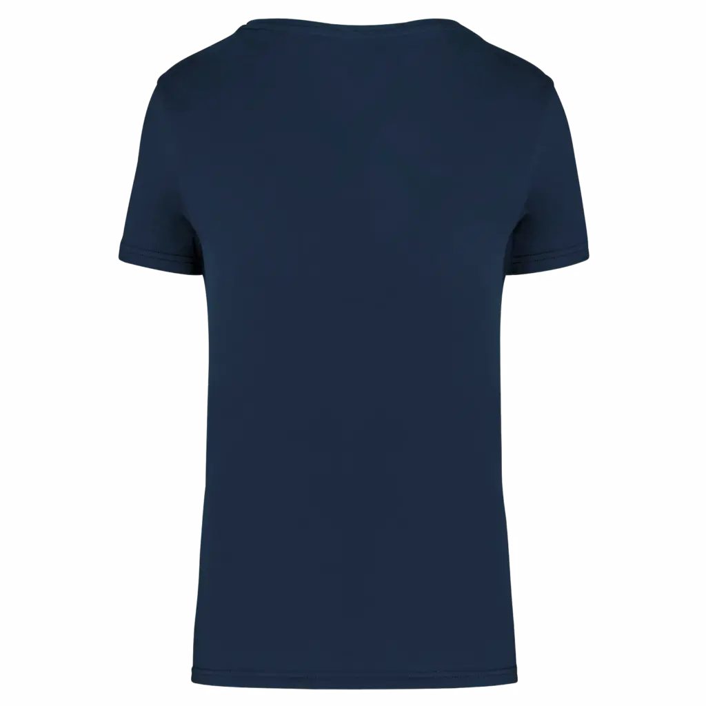 Women's organic T-shirt "Origine France Garantie", navy — productfoto 6