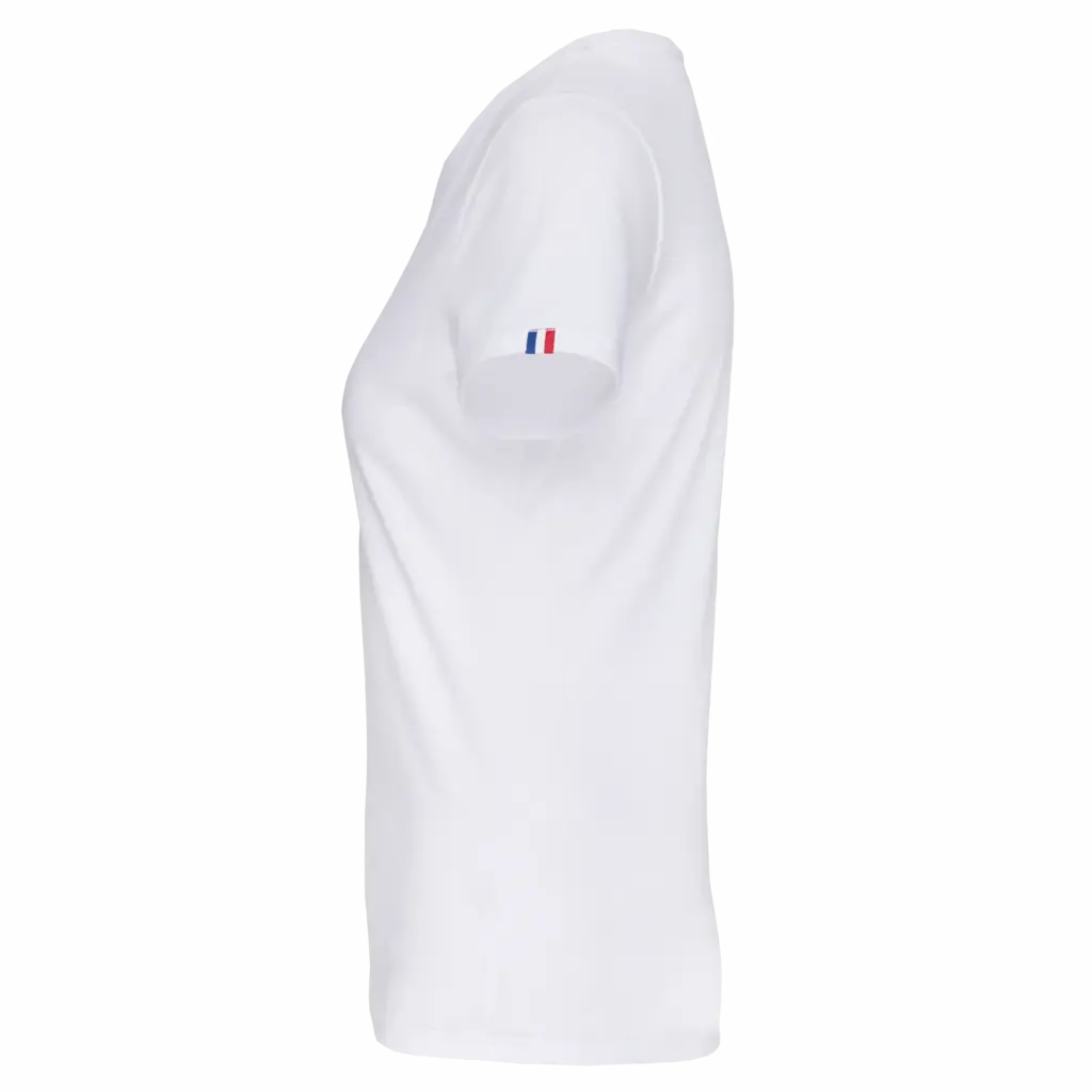 Women's organic T-shirt "Origine France Garantie", white — productfoto 7