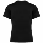 Ecologisch tweede huid heren-T-shirt met korte mouwen, black — productfoto 4