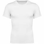 Ecologisch tweede huid heren-T-shirt met korte mouwen, white — productfoto 6