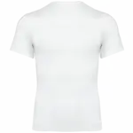 Ecologisch tweede huid heren-T-shirt met korte mouwen, white — productfoto 7