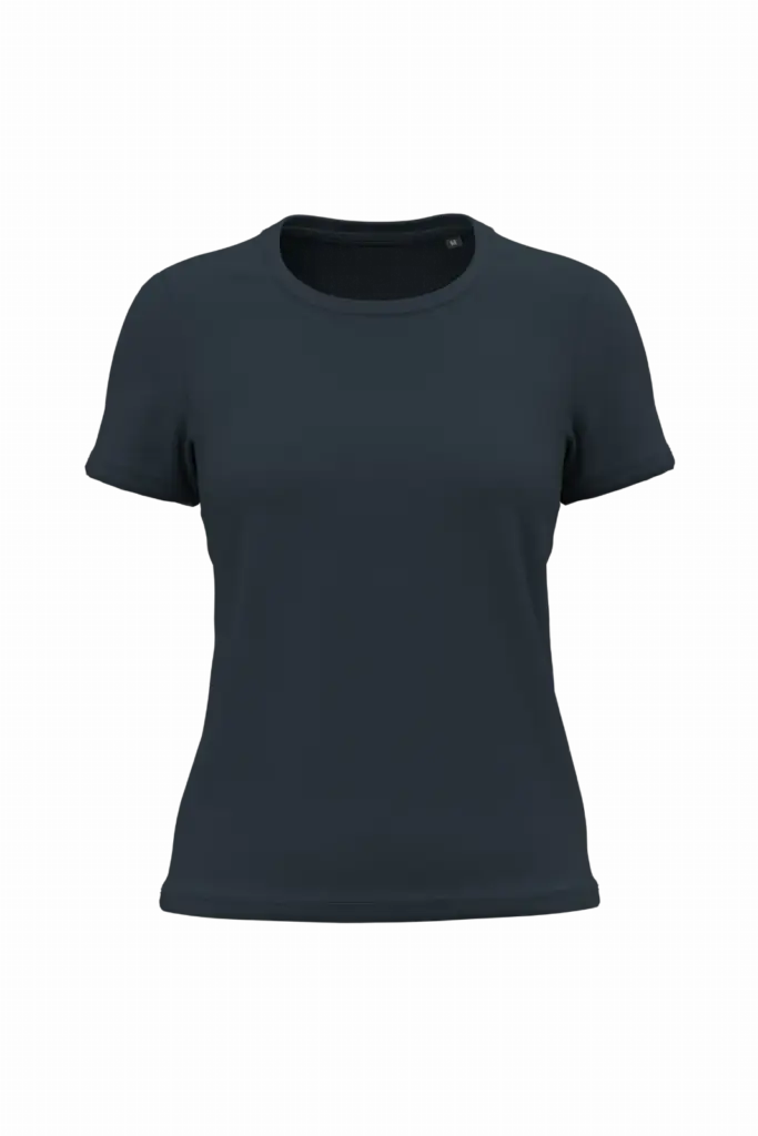 K3052ORG - Dames T-shirt Bio190, navy — productfoto 4