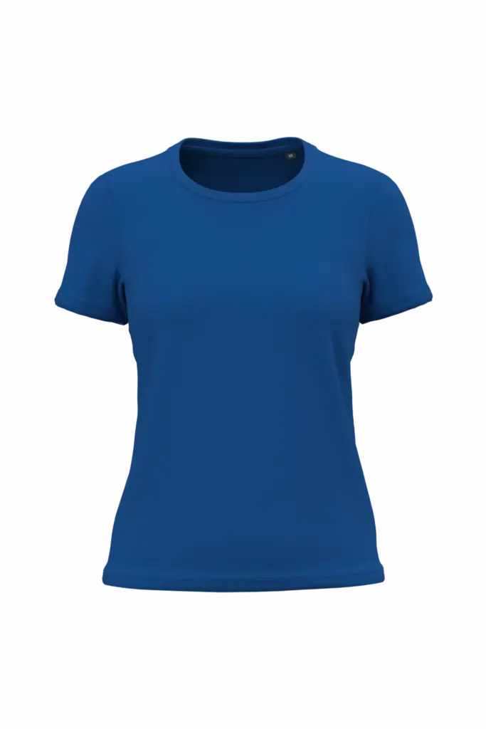 K3052ORG - Dames T-shirt Bio190, royal blue — productfoto 8