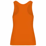Angelina - Dames Racerback, deep orange — productfoto 14