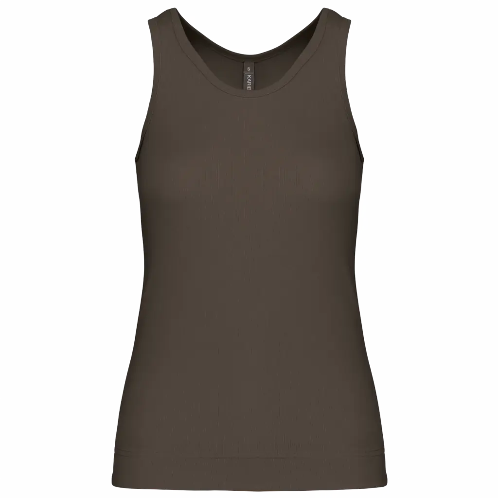 Angelina - Dames Racerback, khaki — productfoto 22