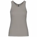 Angelina - Dames Racerback, light grey — productfoto 25