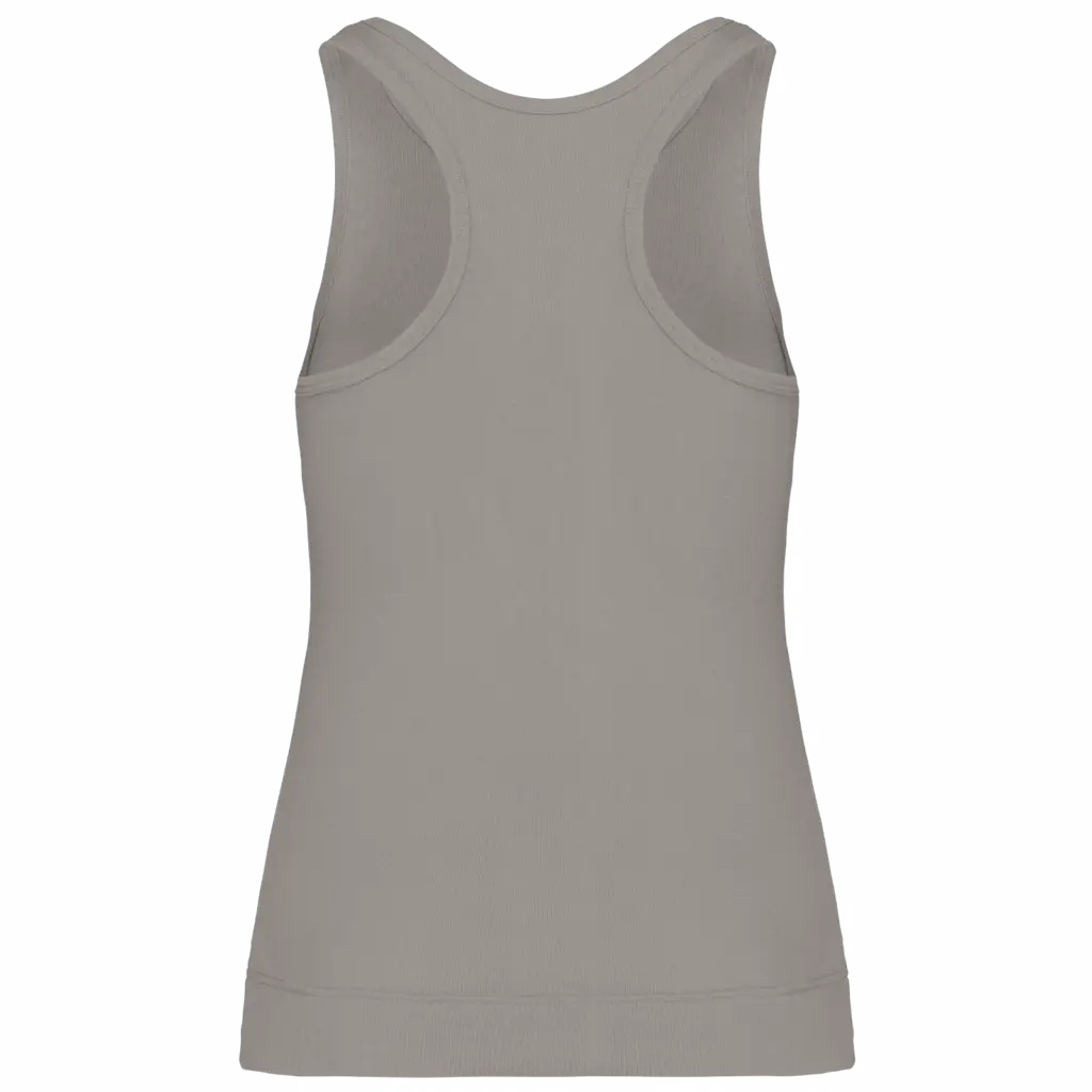Angelina - Dames Racerback, light grey — productfoto 26