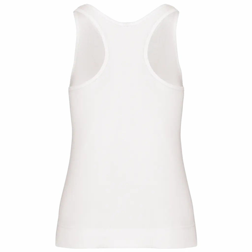 Angelina - Dames Racerback, white — productfoto 38