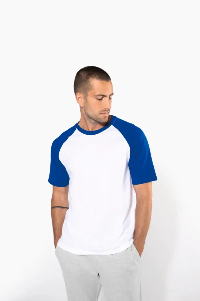 Baseball - Tweekleurig T-shirt