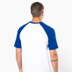 Baseball - Tweekleurig T-shirt — productfoto 2