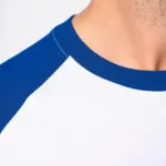 Baseball - Tweekleurig T-shirt — productfoto 3