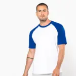 Baseball - Tweekleurig T-shirt — productfoto 5