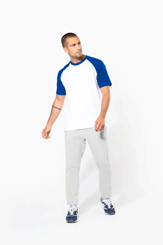 Baseball - Tweekleurig T-shirt — productfoto 6