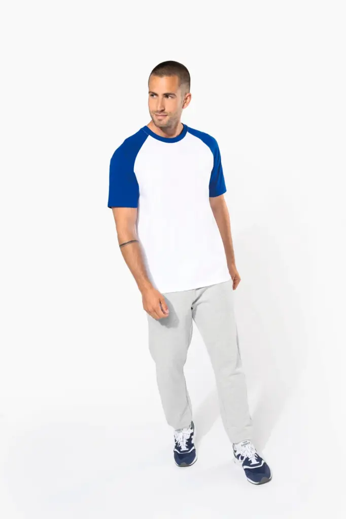 Baseball - Tweekleurig T-shirt — productfoto 7