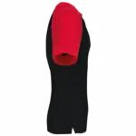 Baseball - Tweekleurig T-shirt, black / red — productfoto 12