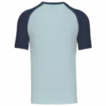 Baseball - Tweekleurig T-shirt, ice blue / denim — productfoto 17