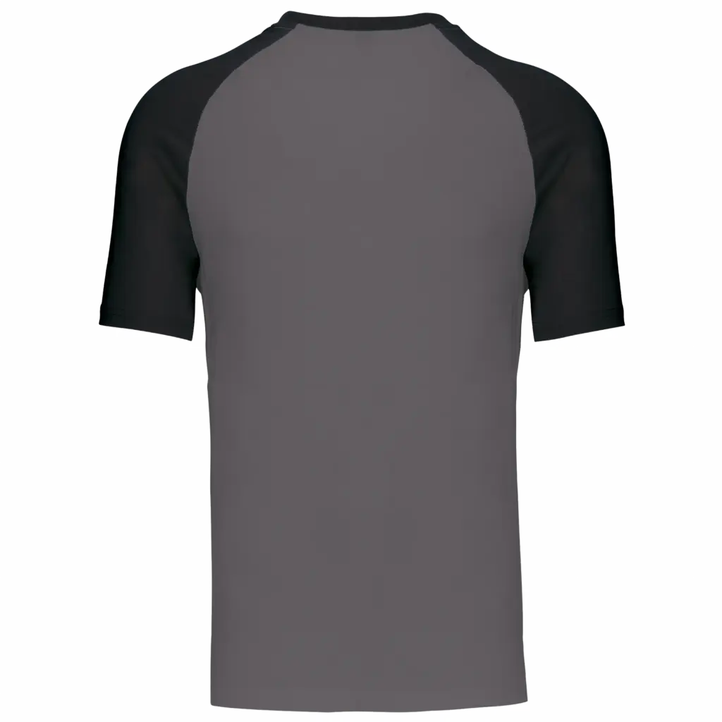 Baseball - Tweekleurig T-shirt, slate grey / black — productfoto 41