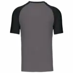 Baseball - Tweekleurig T-shirt, slate grey / black — productfoto 41