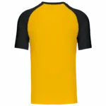 Baseball - Tweekleurig T-shirt, yellow / black — productfoto 59
