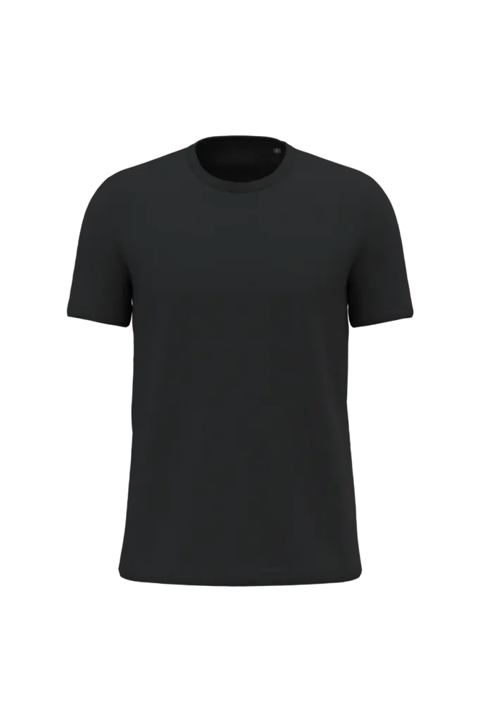 K350 - Uniseks T-shirt korte mouwen ronde hals, black