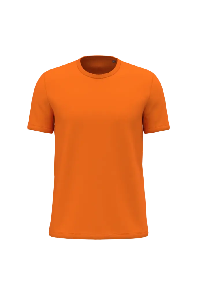 K350 - Uniseks T-shirt korte mouwen ronde hals, orange — productfoto 7