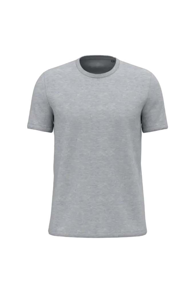 K350 - Uniseks T-shirt korte mouwen ronde hals, oxford grey — productfoto 8
