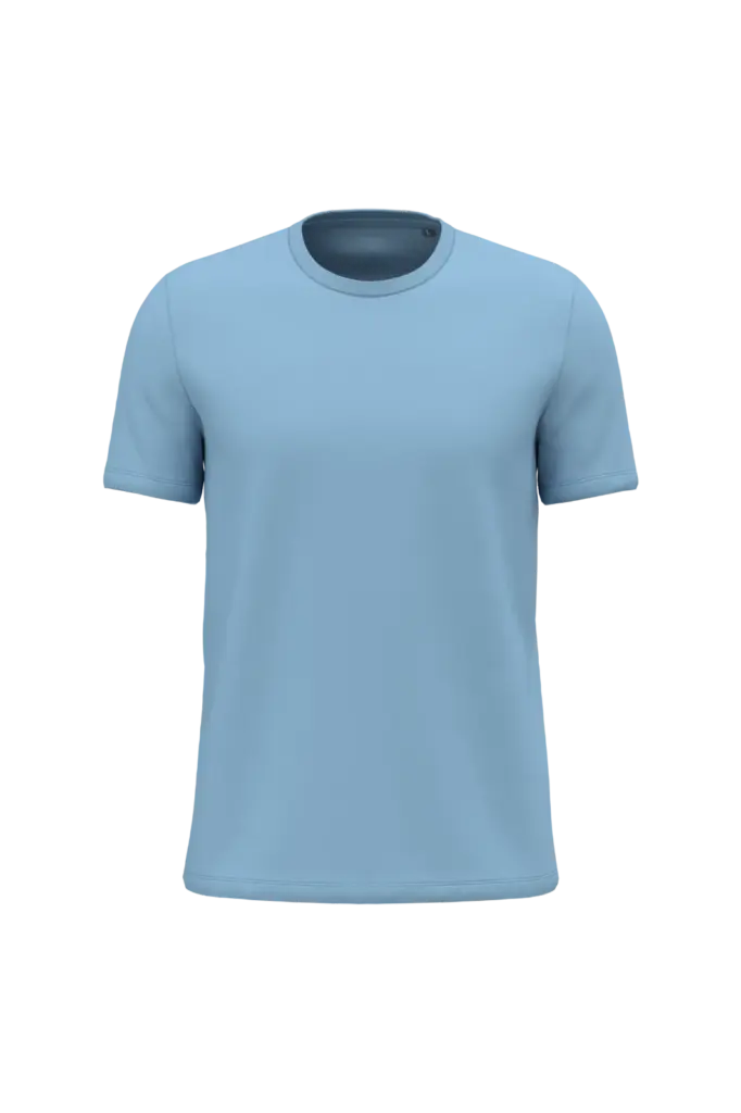 K350 - Uniseks T-shirt korte mouwen ronde hals, sky blue — productfoto 11