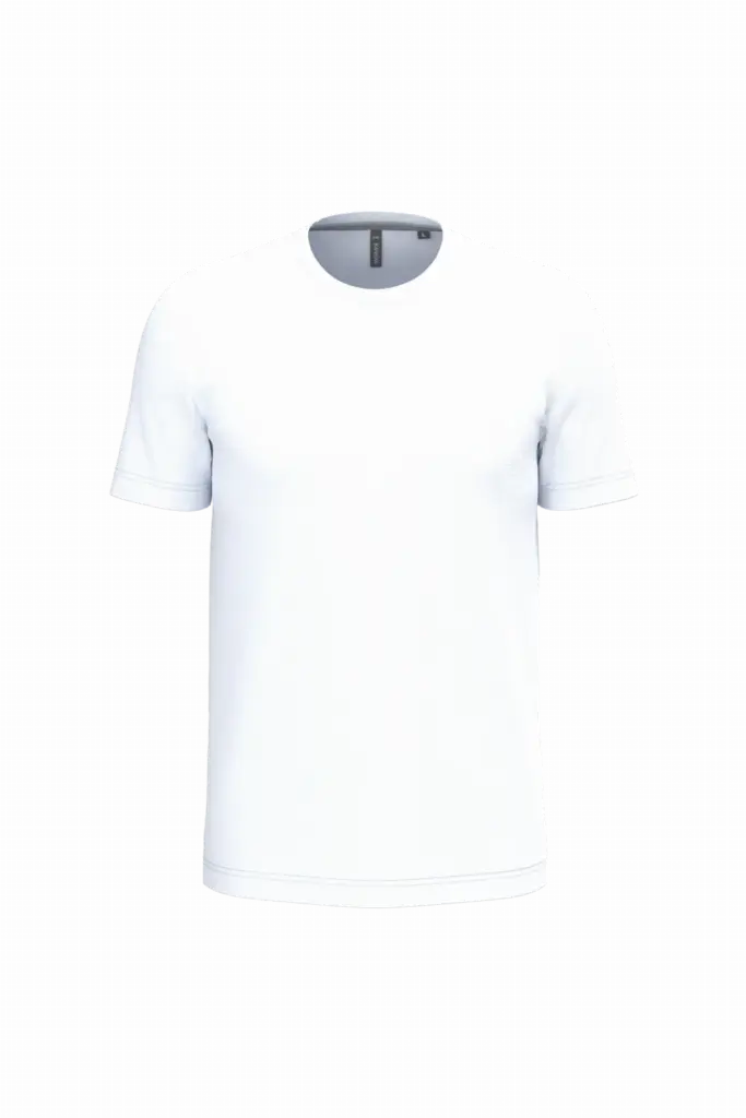 T-shirt ronde hals korte mouwen, white — productfoto 67