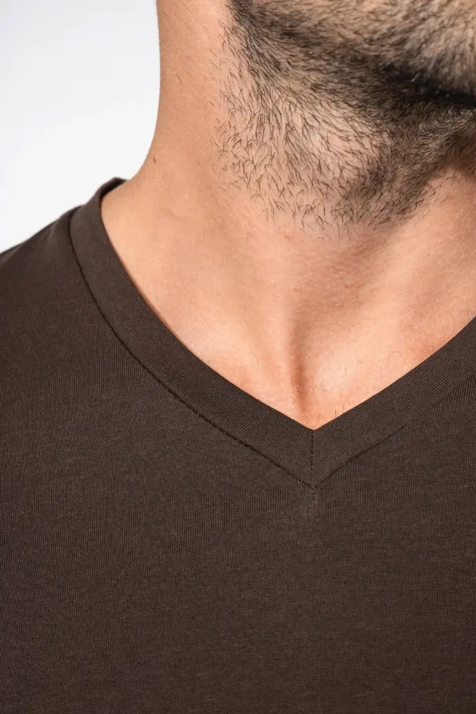T-shirt V-hals korte mouwen — productfoto 3