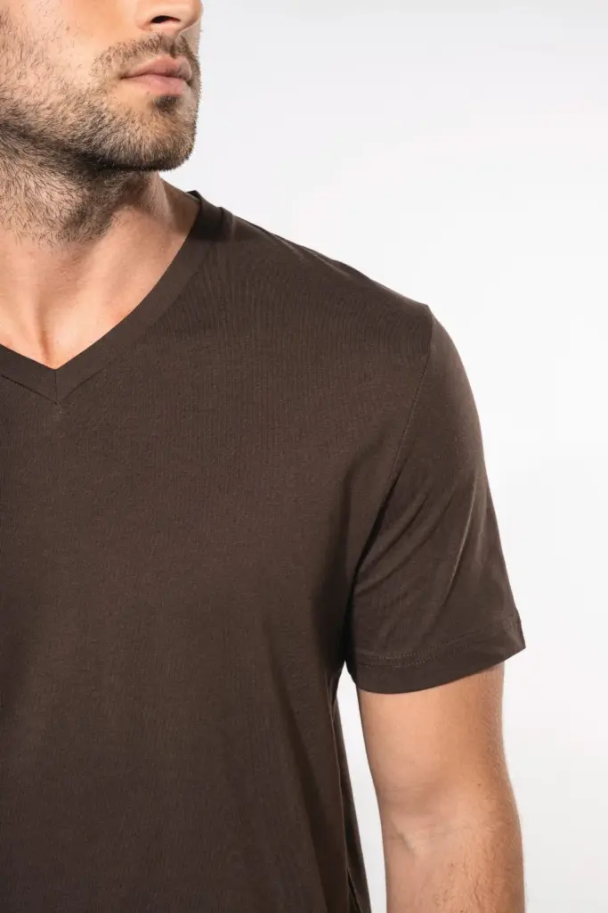 T-shirt V-hals korte mouwen — productfoto 4