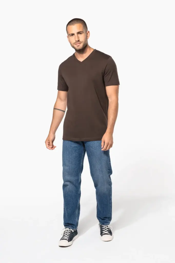 T-shirt V-hals korte mouwen — productfoto 6