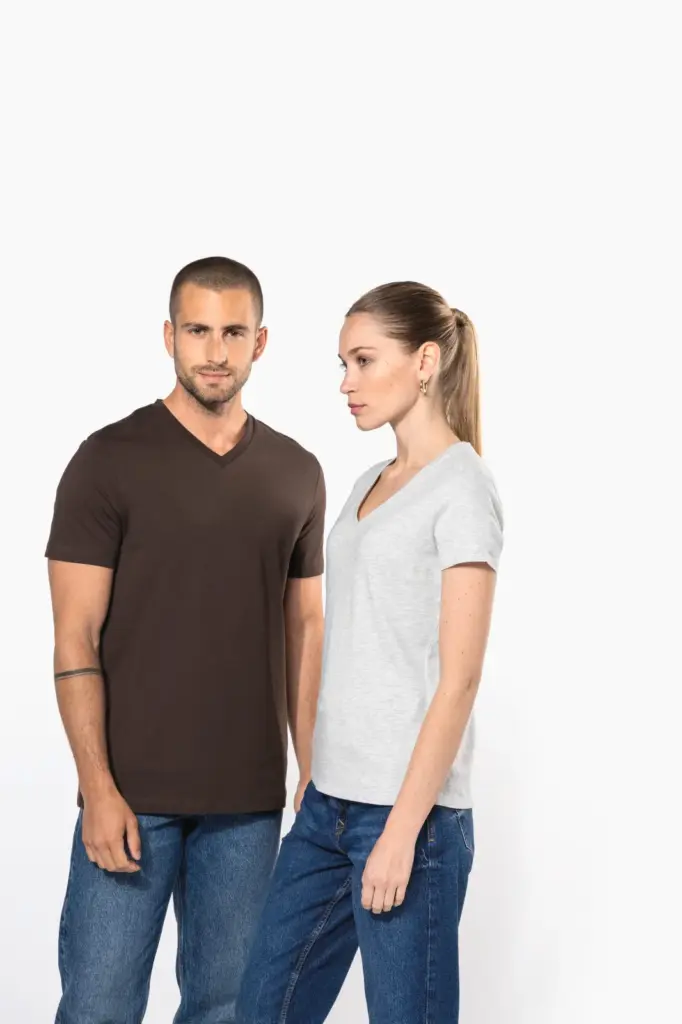 T-shirt V-hals korte mouwen — productfoto 7