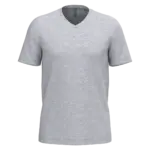 T-shirt V-hals korte mouwen, oxford grey — productfoto 50