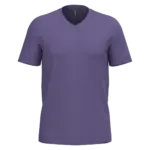 T-shirt V-hals korte mouwen, purple — productfoto 51