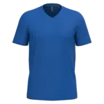 T-shirt V-hals korte mouwen, royal blue — productfoto 53