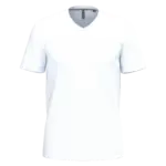T-shirt V-hals korte mouwen, white — productfoto 56
