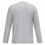 PS_K358-B_ASHHEATHER - Hidalgo-werbeartikel T-shirt V-hals lange mouwen — productfoto 9