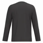PS_K358-B_DARKGREY - Hidalgo-werbeartikel T-shirt V-hals lange mouwen — productfoto 18