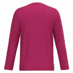 PS_K358-B_FUCHSIA - Hidalgo-werbeartikel T-shirt V-hals lange mouwen — productfoto 27